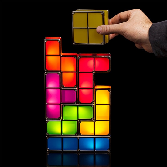 Tetris LED lamp Video Game Gifts