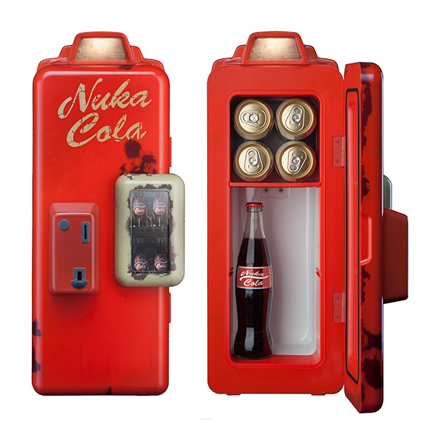 Fallout Nuka Cola Machine Refrigerator Inside view