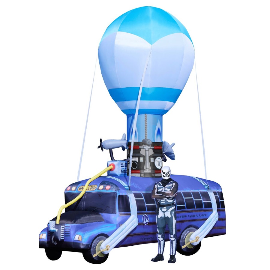 Fortnite Battle Bus Inflatable Lawn Decoration